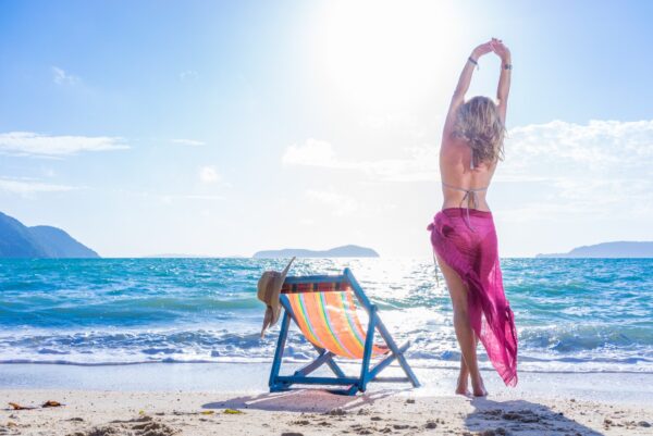 Satin Beach Sarong